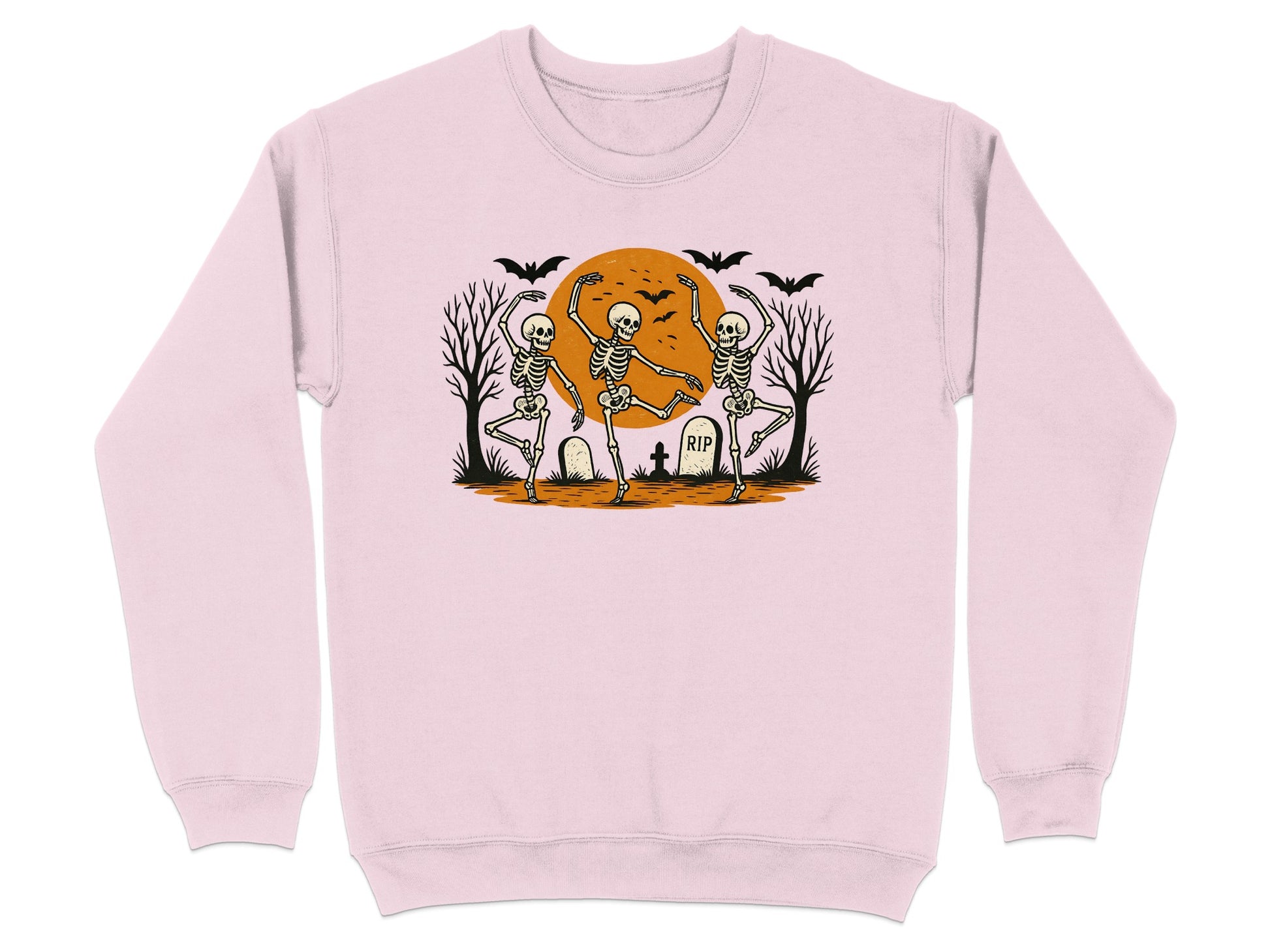 Dancing Skeletons and Moonlit Scene Sweatshirt product