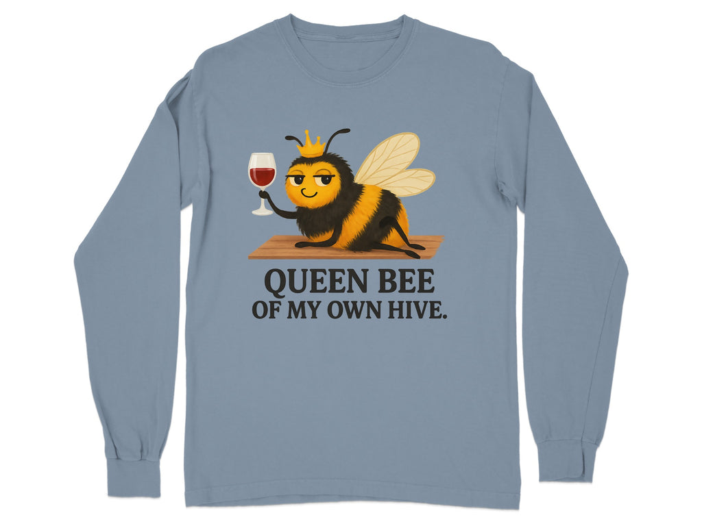 Queen Bee Of My Own Hive Graphic Long Sleeve product