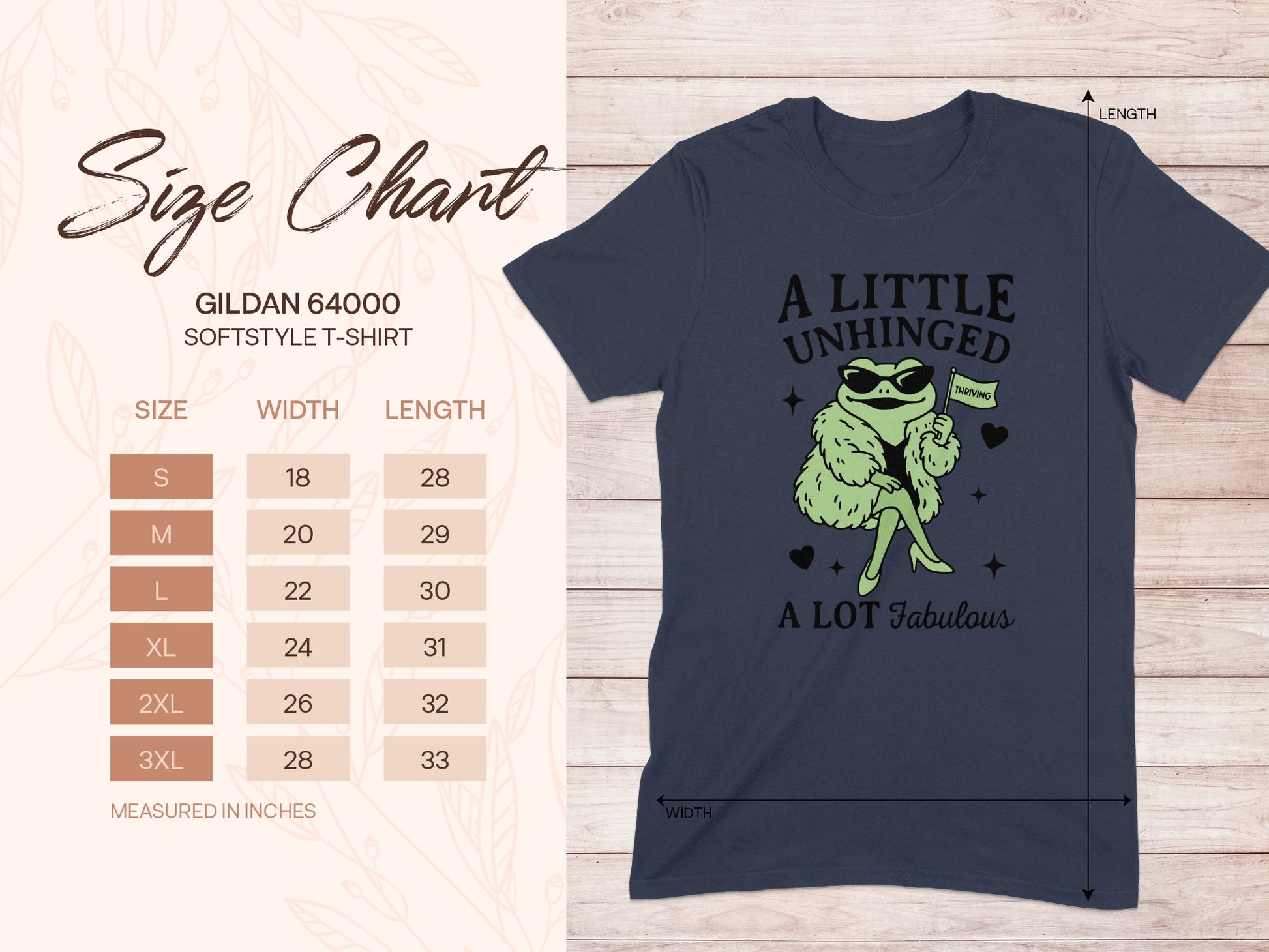 A Little Unhinged A Lot Fabulous T-Shirt product type