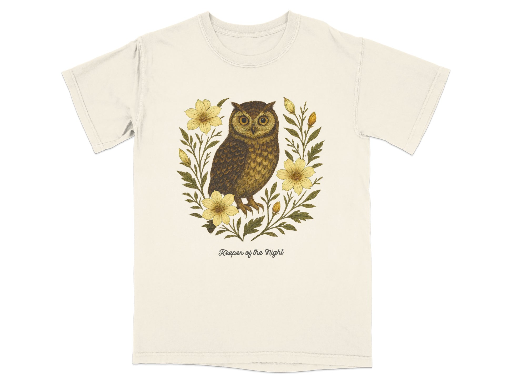 Keeper of the Night Owl Design T-shirt product type