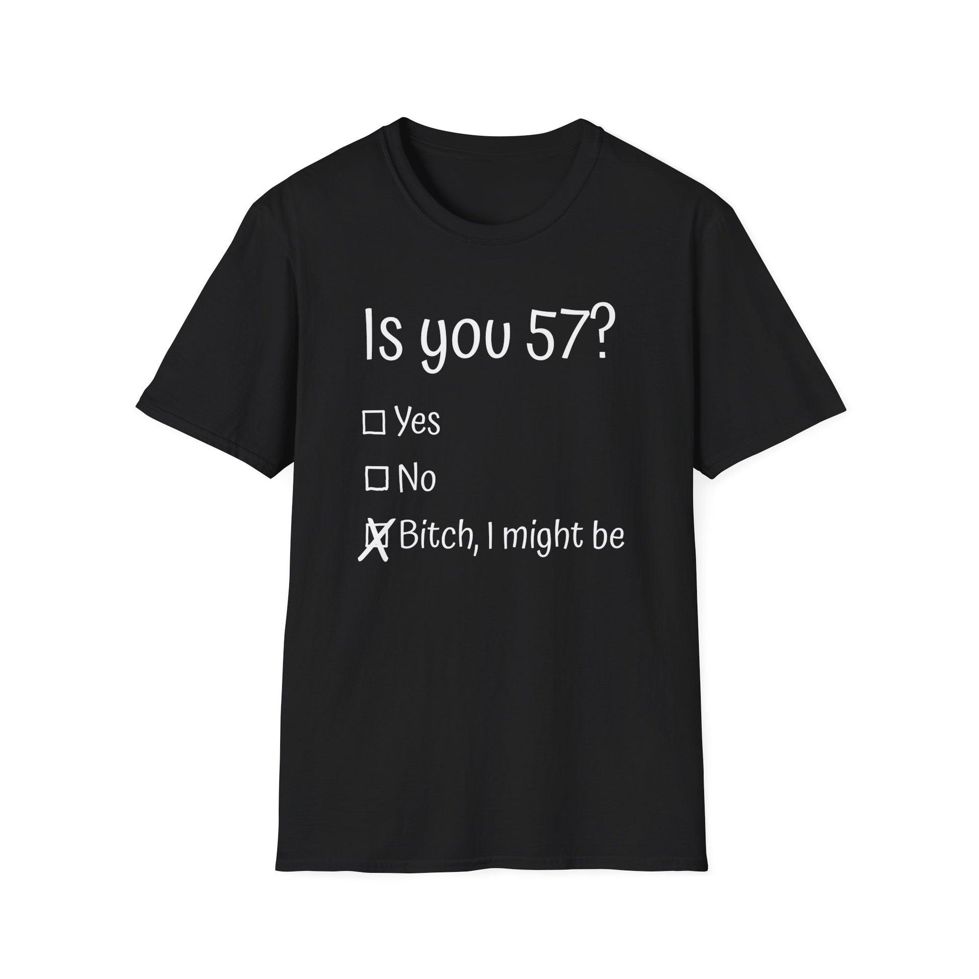 You Is Old Customizable T-shirt | Snarky Tee for Older Woman | Gift for Mom or Grandma | Sweary Tee | Inappropriate Gift | XS-5X