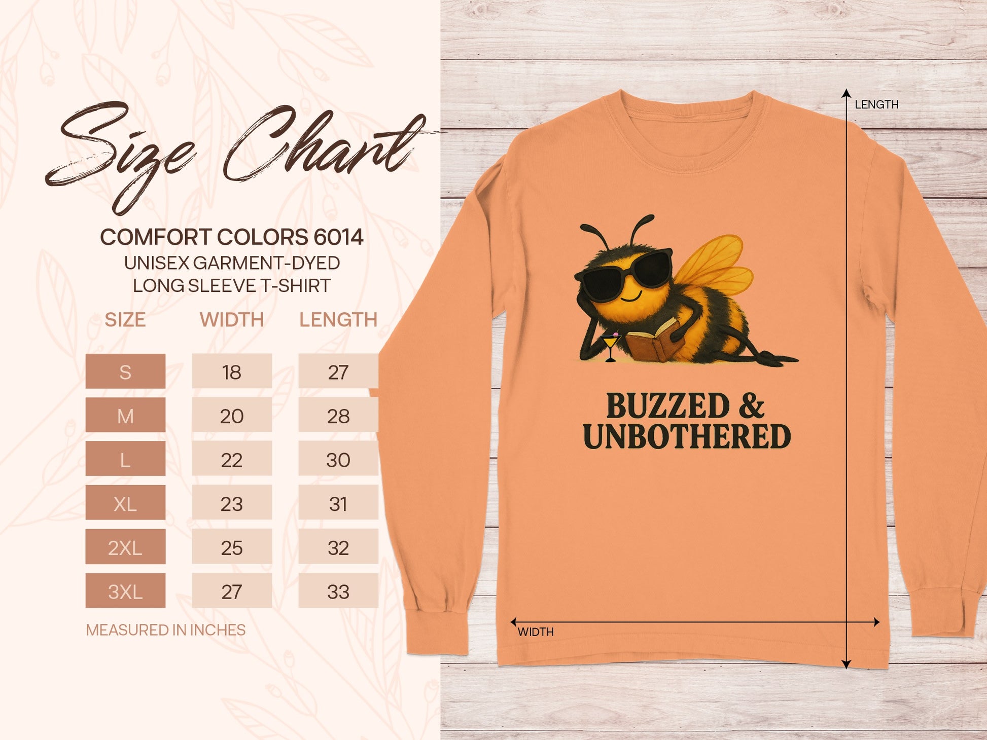 Buzzed and Unbothered Design Long Sleeve Shirt product
