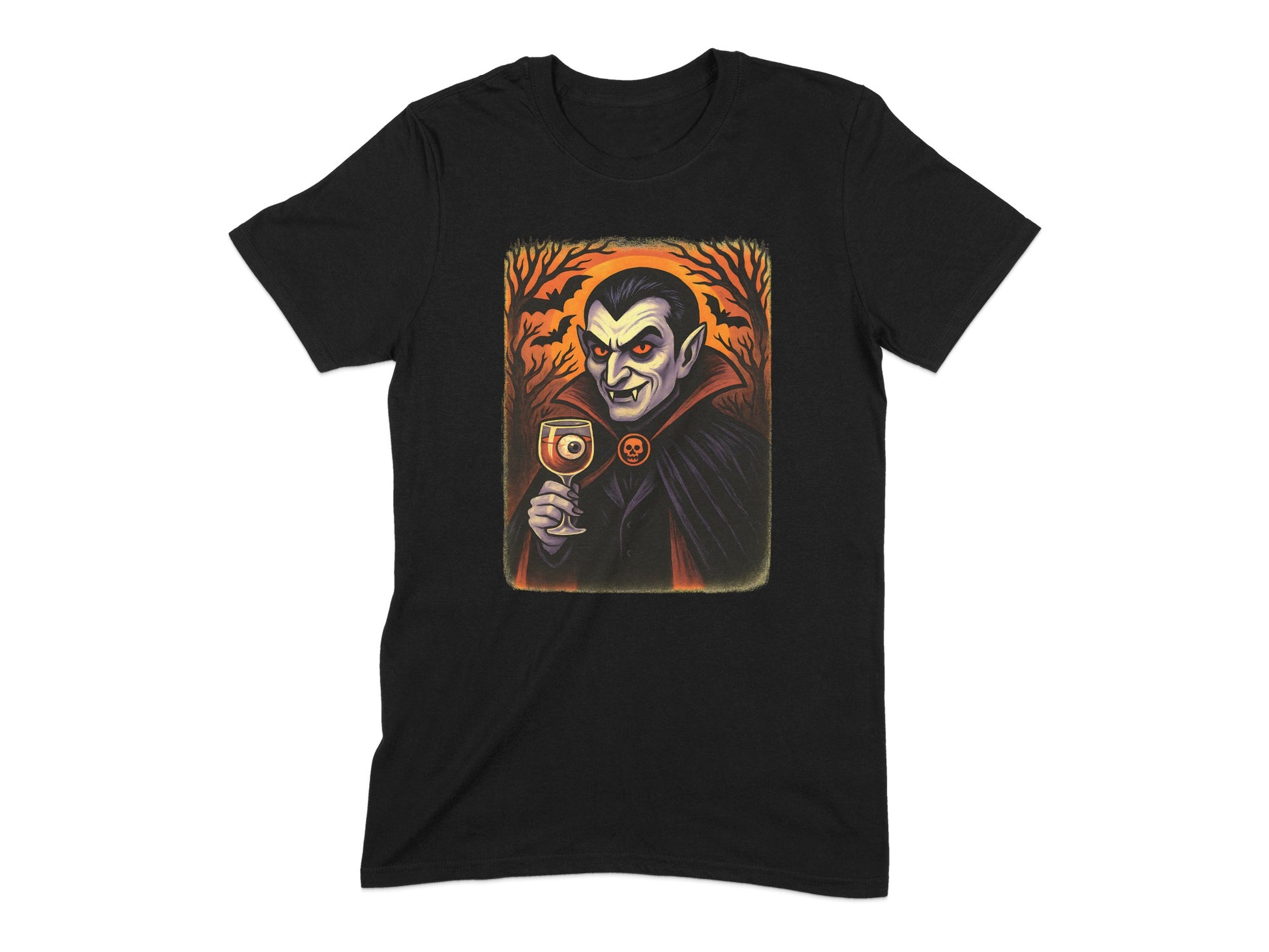 Halloween Vampire Graphic Tee Design T-shirt product type