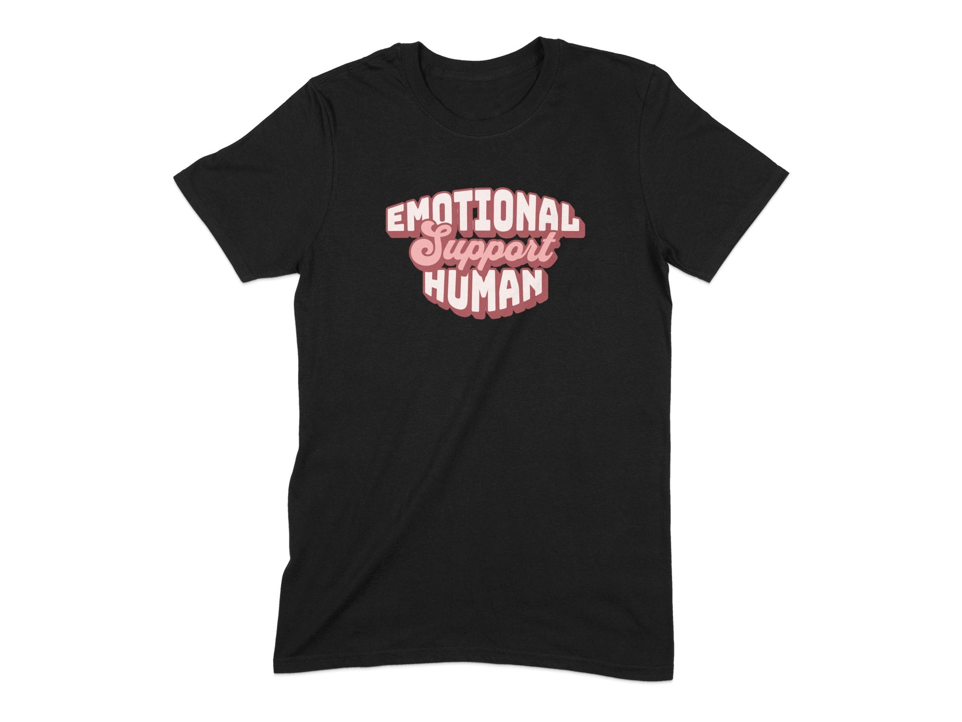 Emotional Support Human Graphic Tee product type