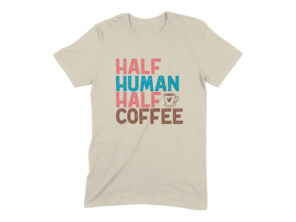 Half Human Half Coffee Graphic T-Shirt product type