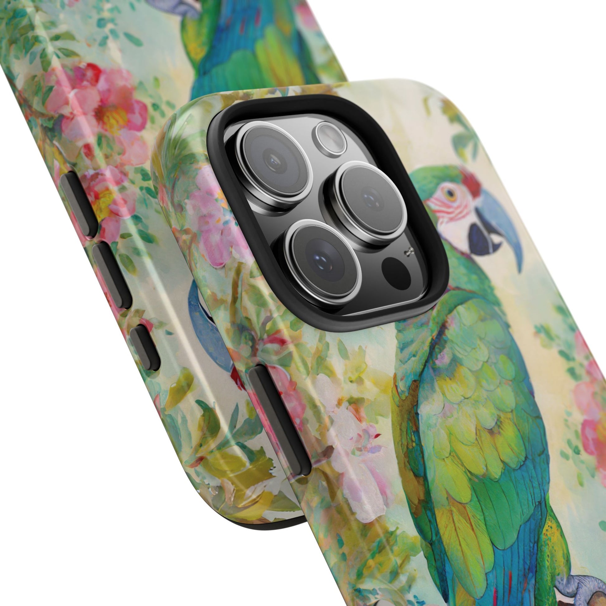 Tropical Parrot Phone Case