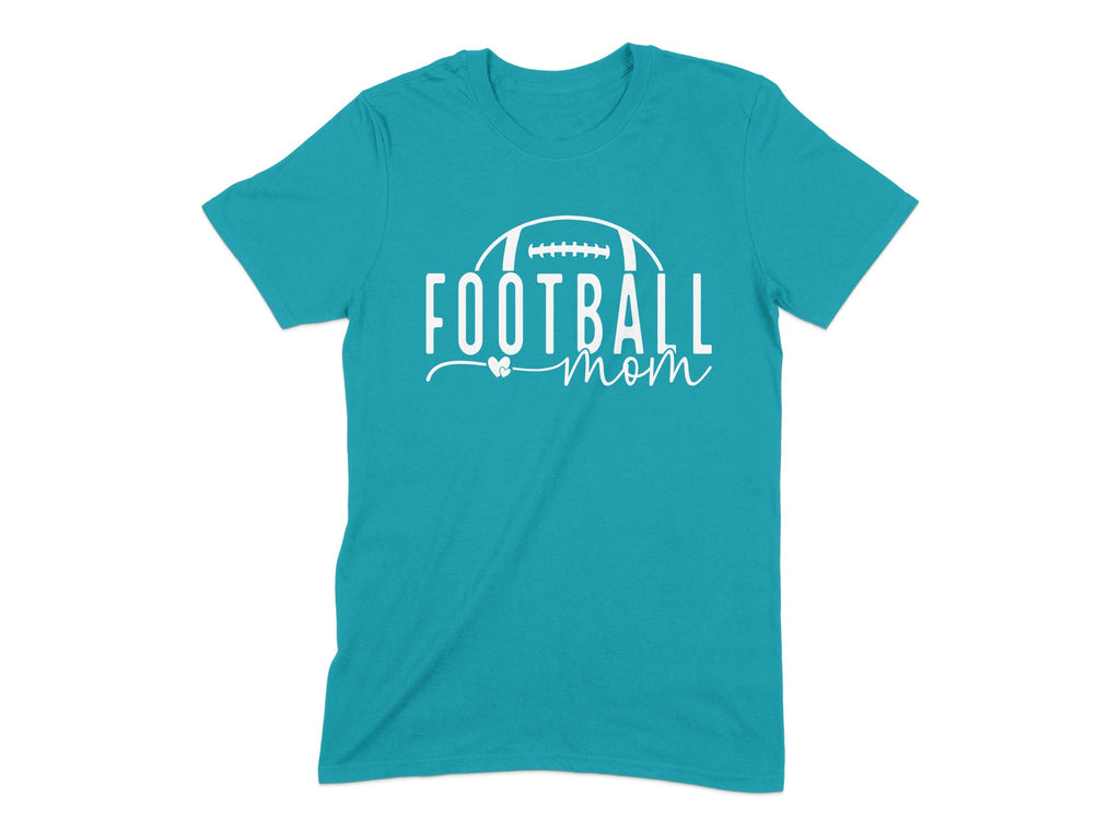 Football Mom Graphic Tee for Sports Enthusiasts product type