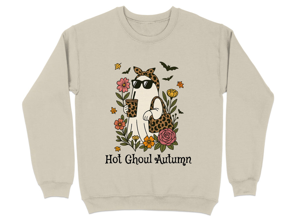 Hot Ghoul Autumn Halloween Themed Sweatshirt product