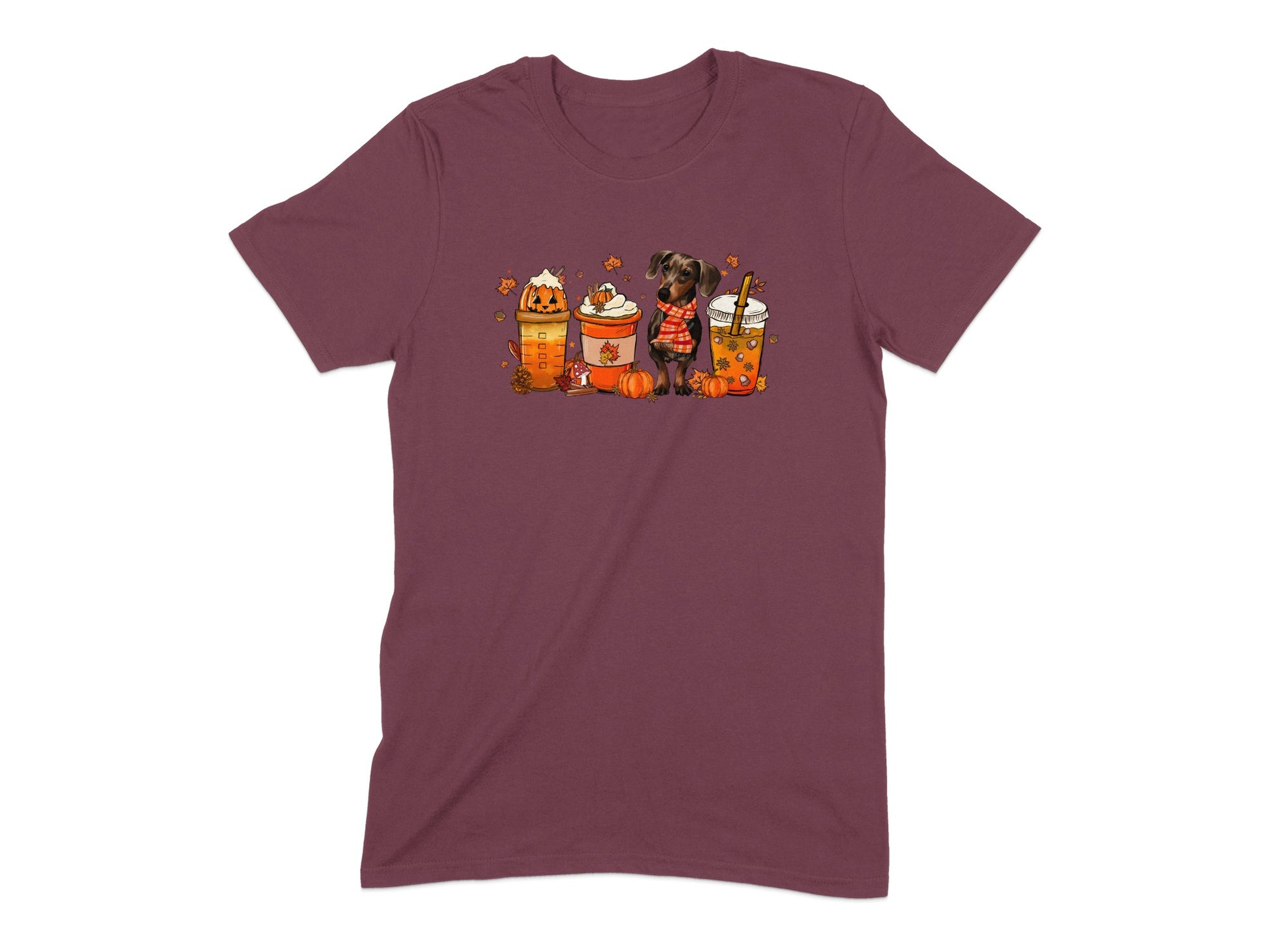 Halloween Dogs and Pumpkins Graphic T-Shirt product