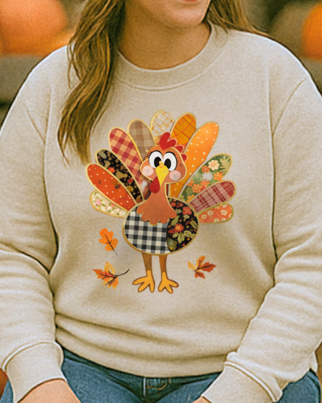 Chicken Halloween Themed Chick or Treat Sweatshirt