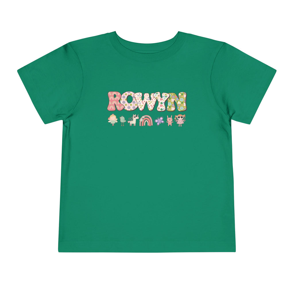 Personalized T-Shirt for Kids – Toddler Size 2T-5T - Custom Name