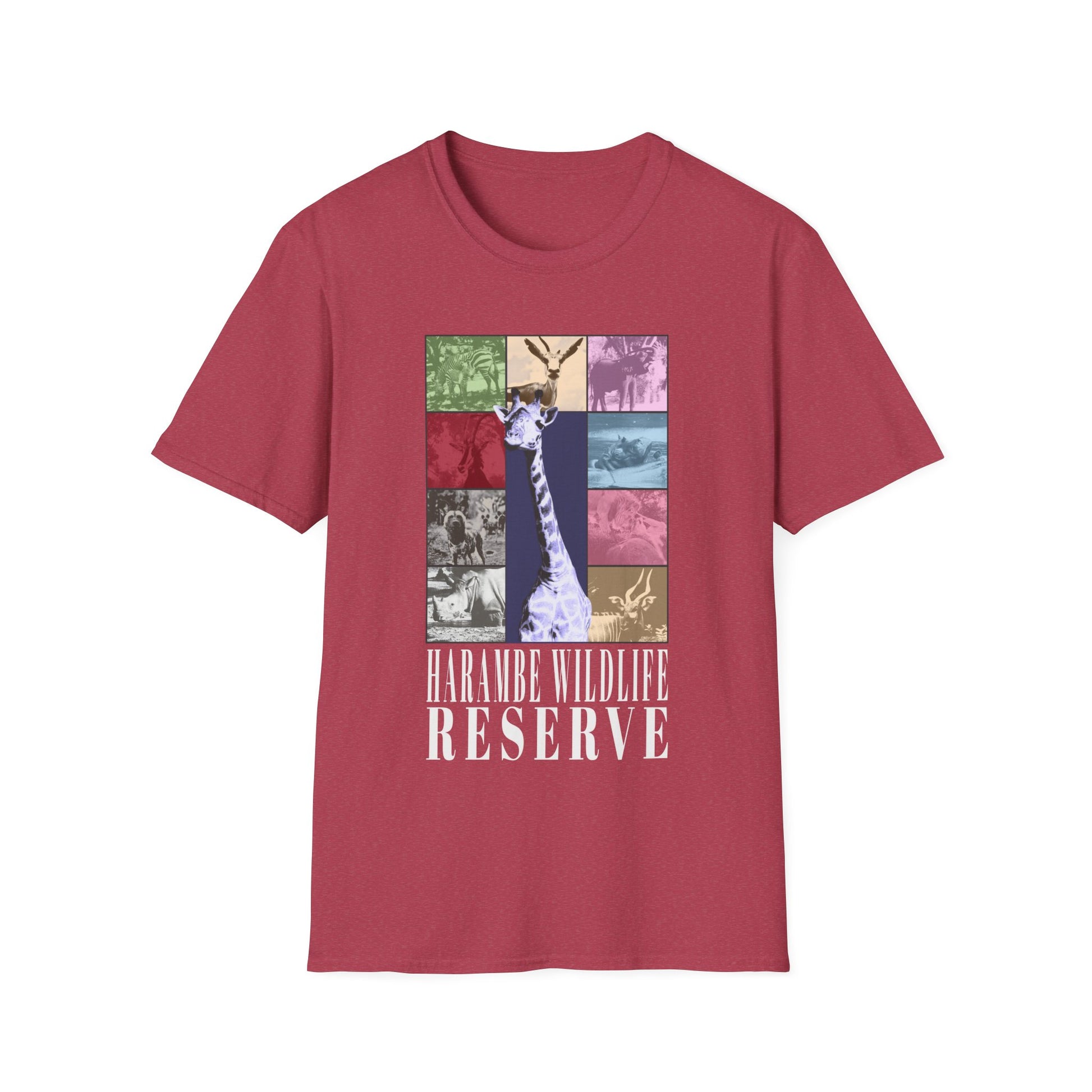 Animal Kingdom WDW Harambe Wildlife Reserve Swift Era Style Unisex Softstyle T-Shirt