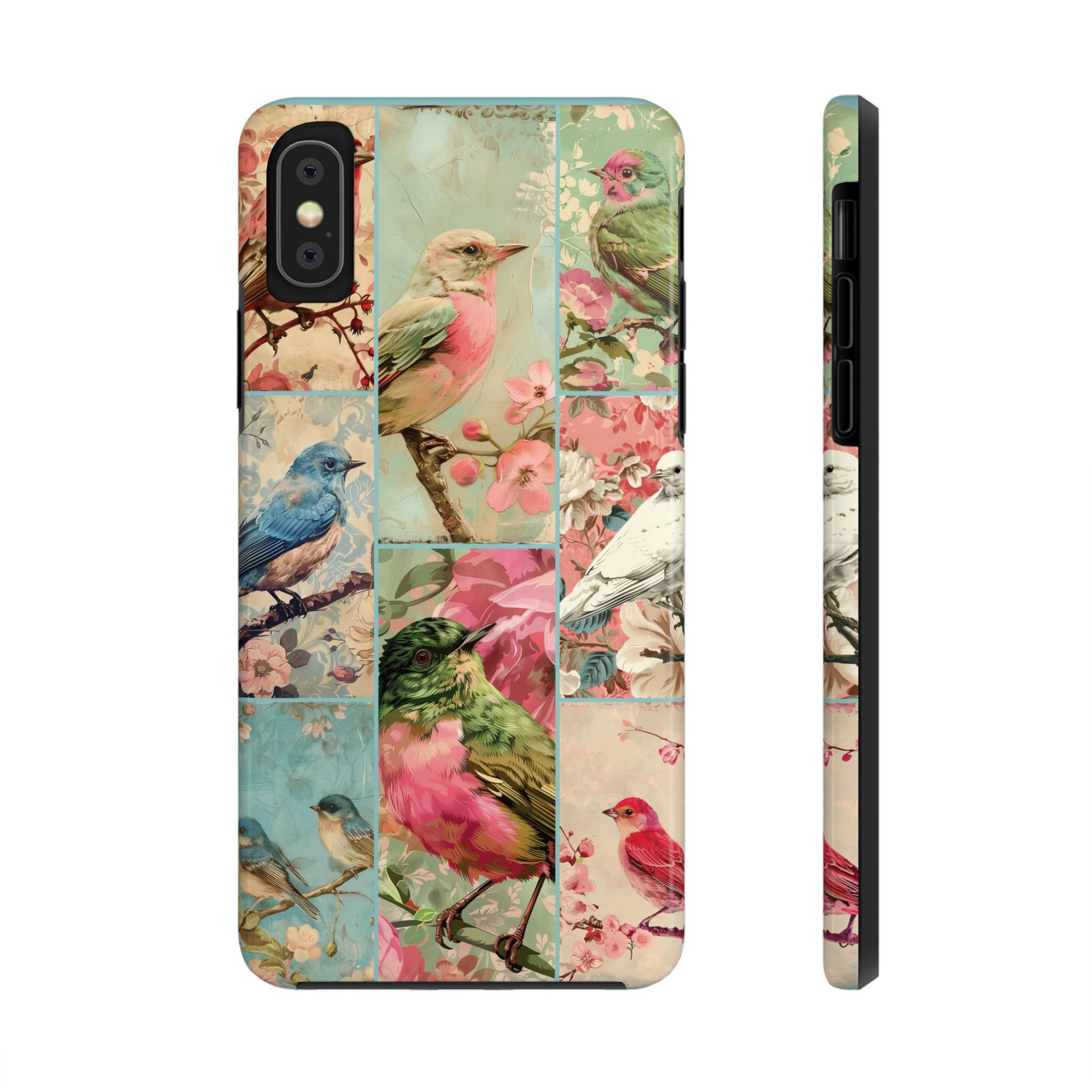 Vintage Birds & Florals Phone Case