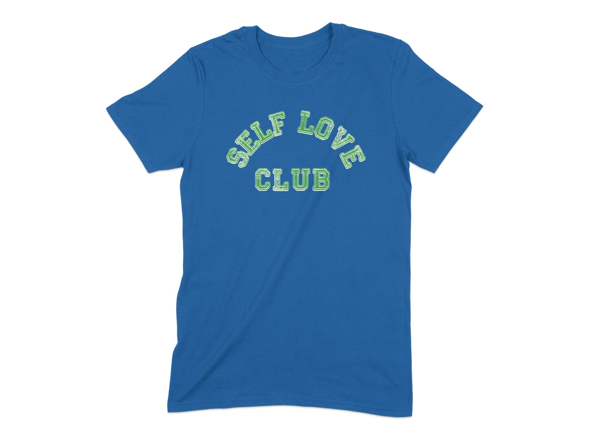 Self Love Club Blue Graphic Crew Neck T-Shirt product