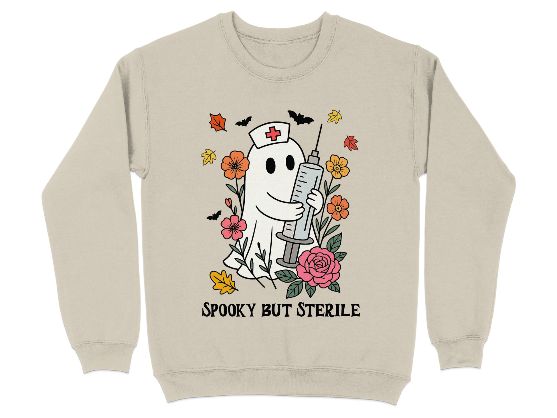 Spooky But Sterile Halloween Themed Sweatshirt Product