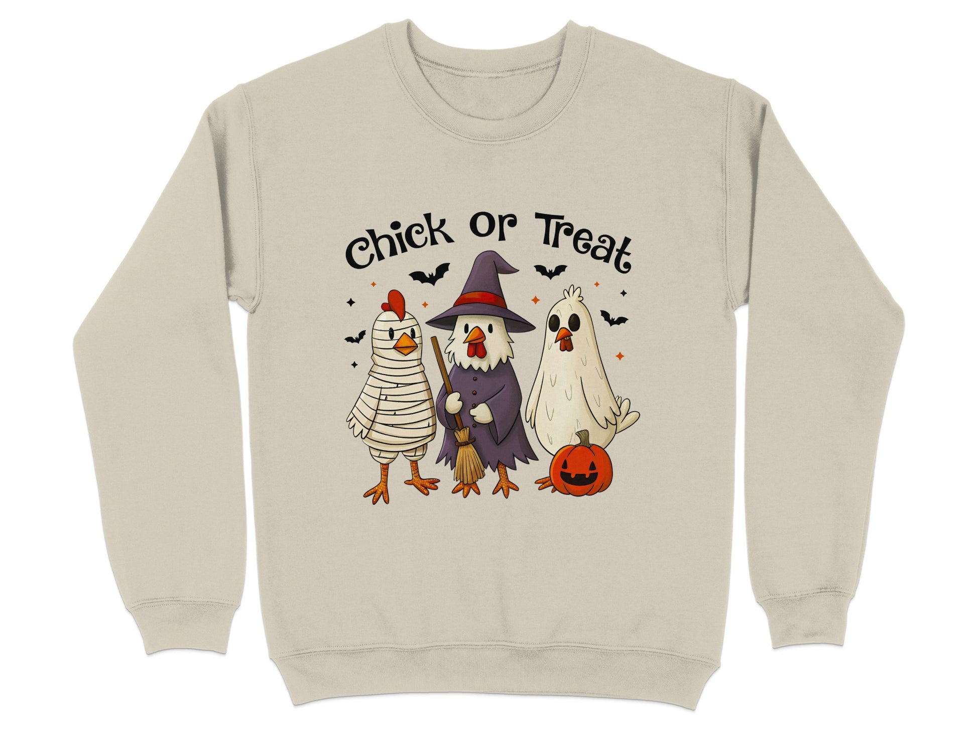 Chick or Treat Halloween Chickens Sweatshirt product