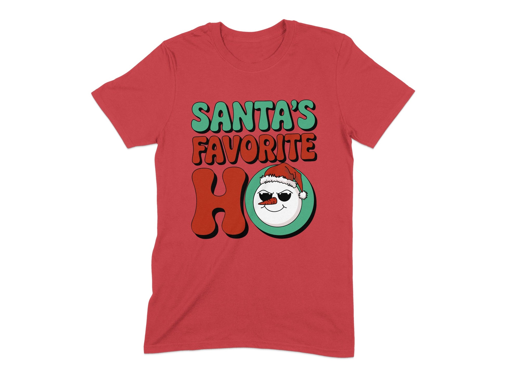 Santa's Favorite Ho Graphic Design T-Shirt product type