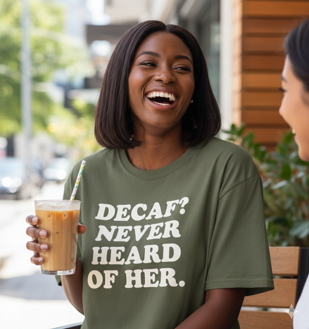 Coffee  Decaf Funny Shirt