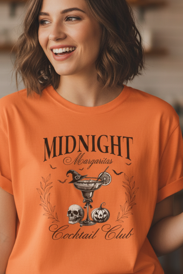 Midnight Margaritas Halloween Party Unisex T-Shirt