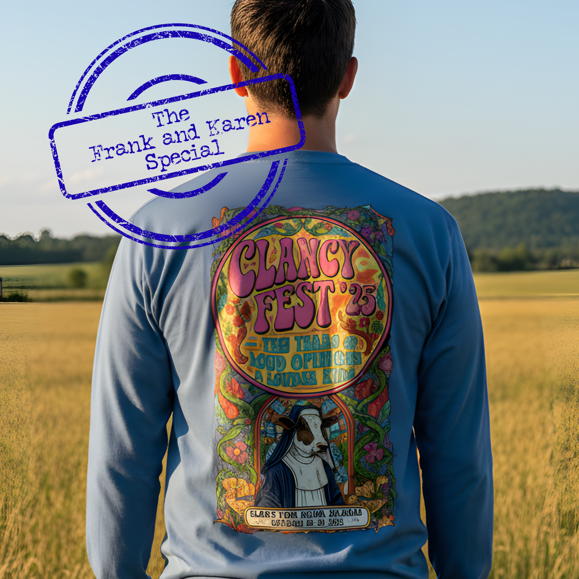 Clancy Fest '25 Custom Long Sleeve T-Shirts