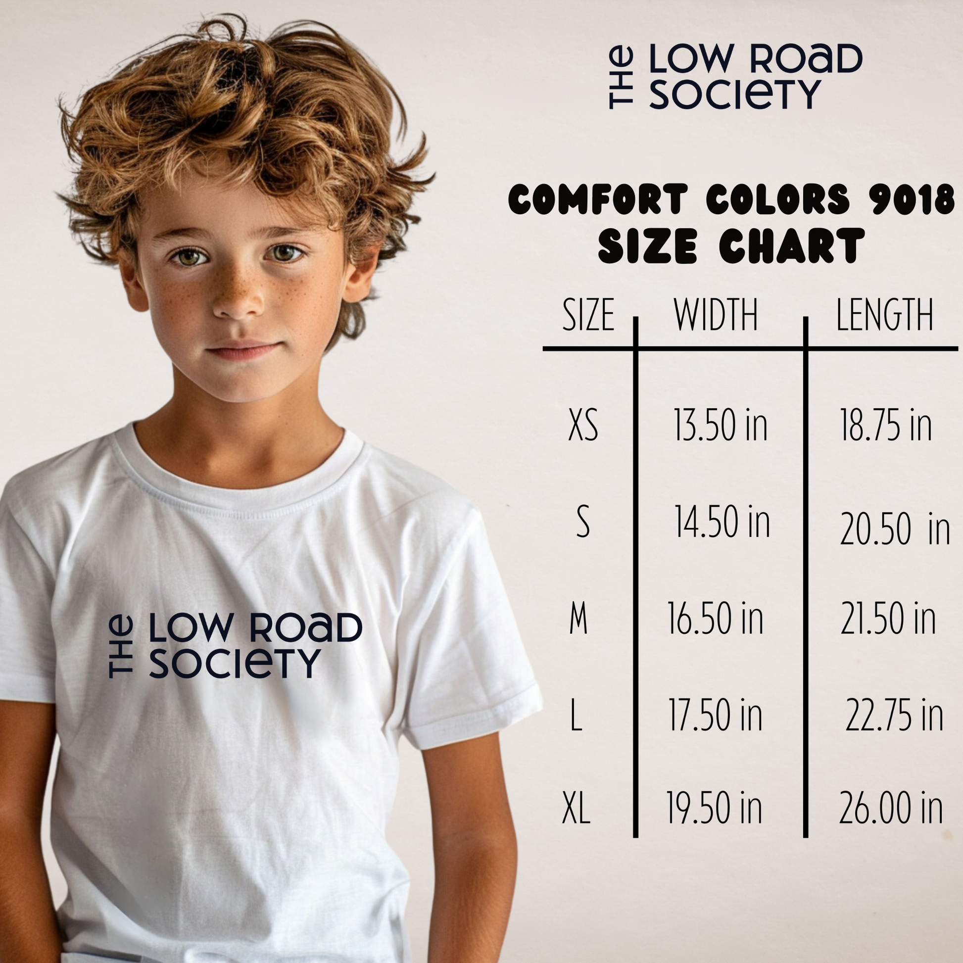 Custom ClancyFest 25 Youth Mid-Weight 100% Cotton Comfort Colors Tee, Kids XS-XL