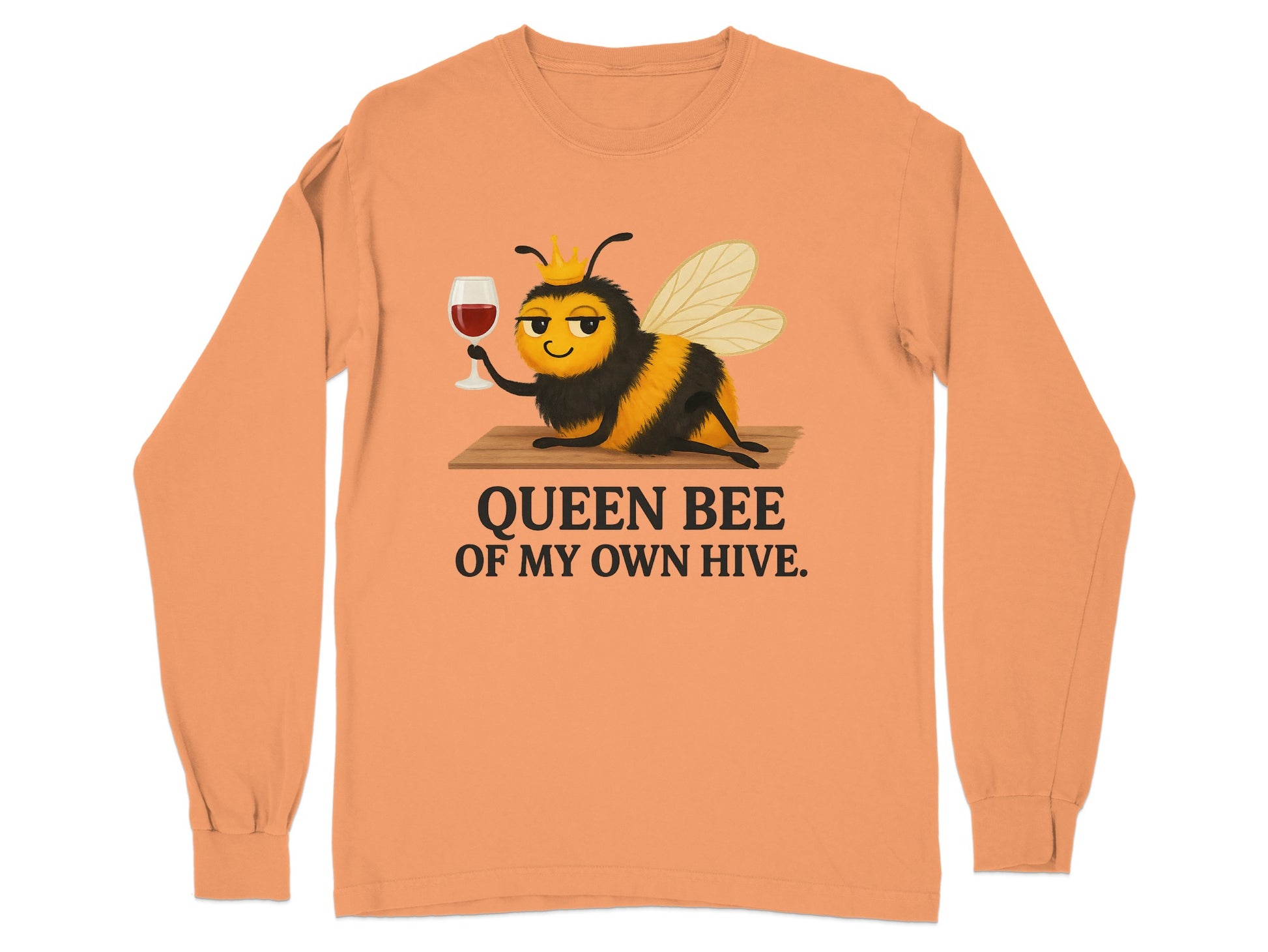 Queen Bee of My Own Hive Long Sleeve Shirt product type