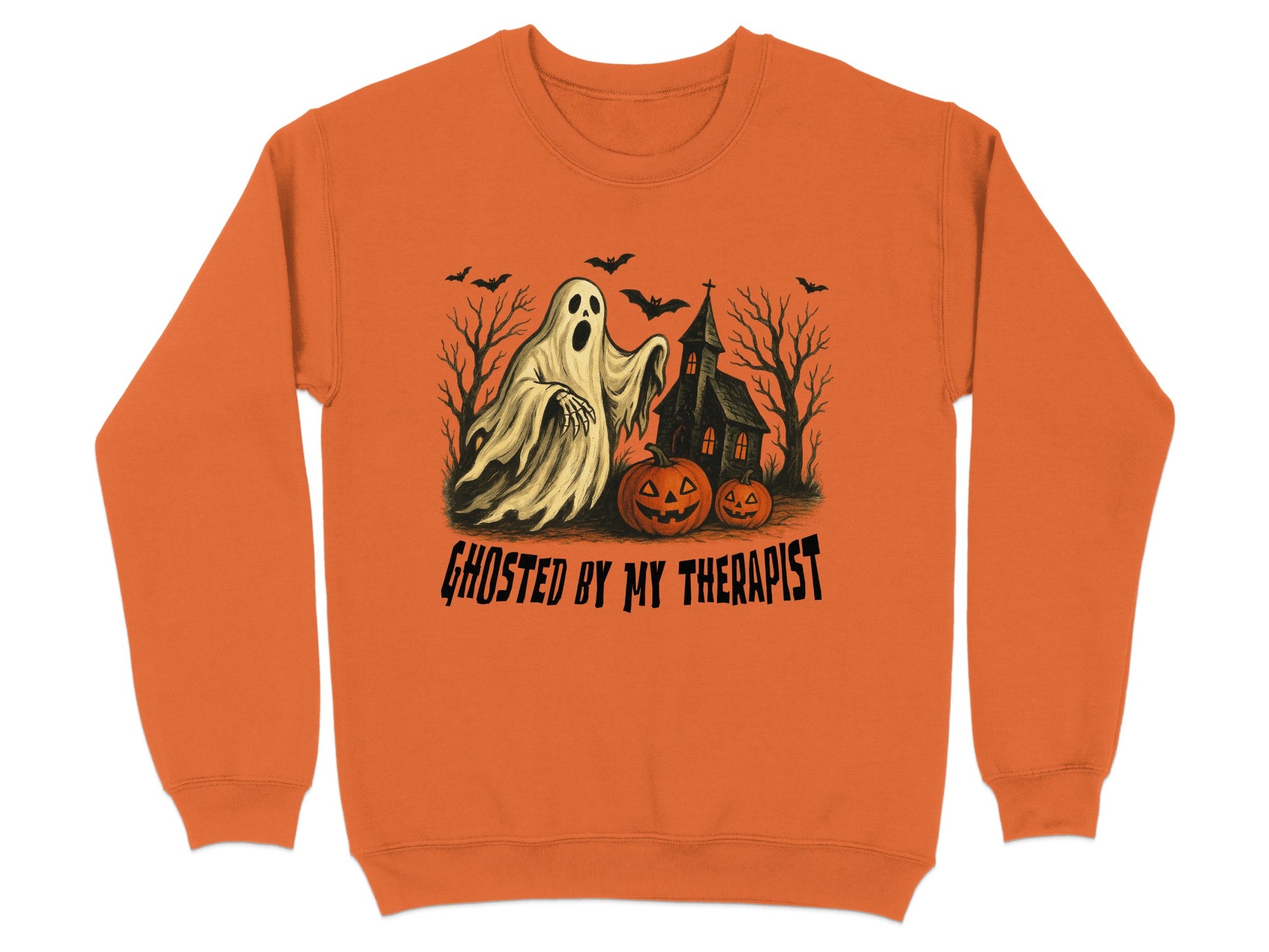 Ghosted By My Therapist Halloween Sweatshirt product