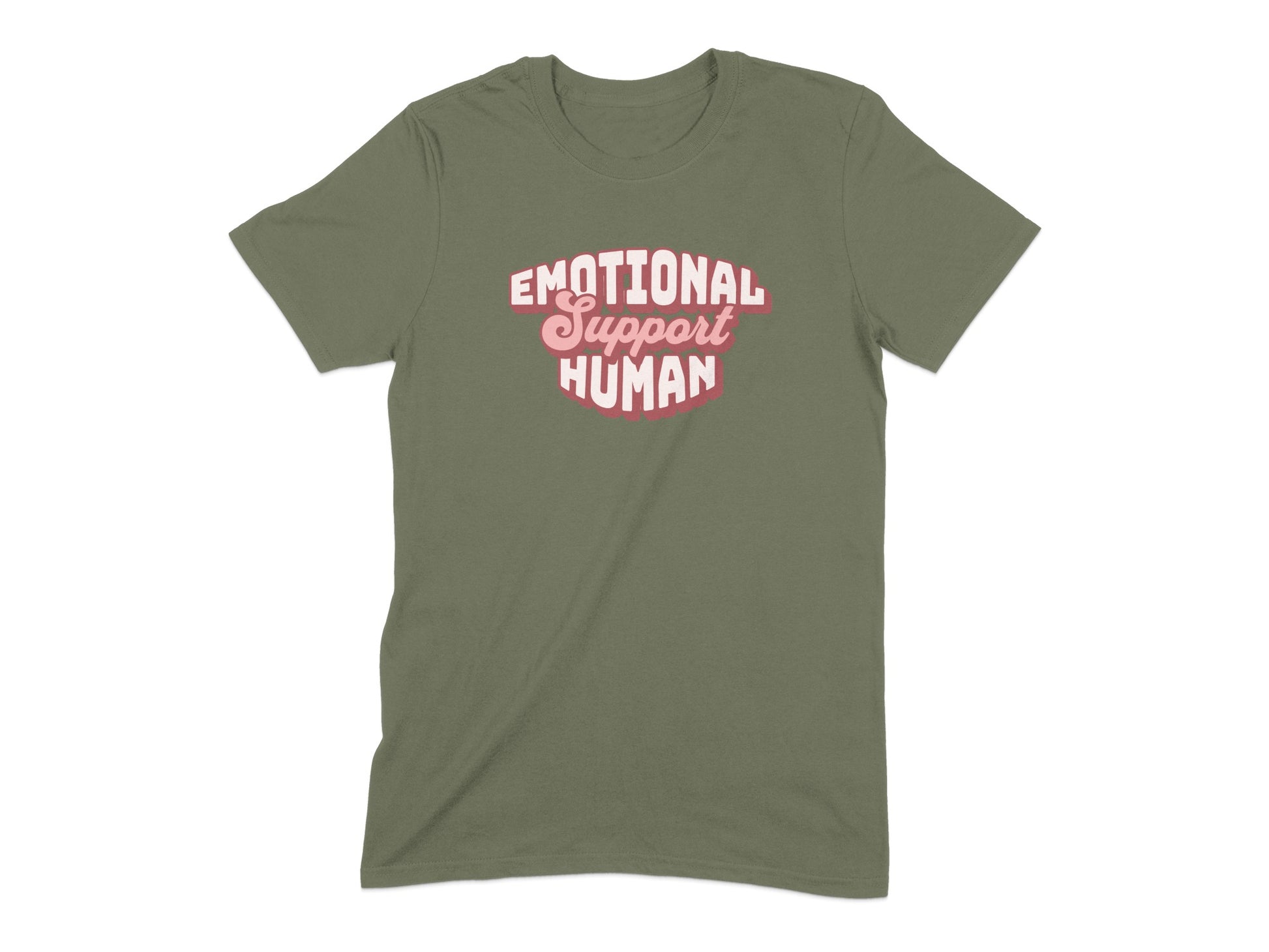 Emotional Support Human Graphic T-Shirt product