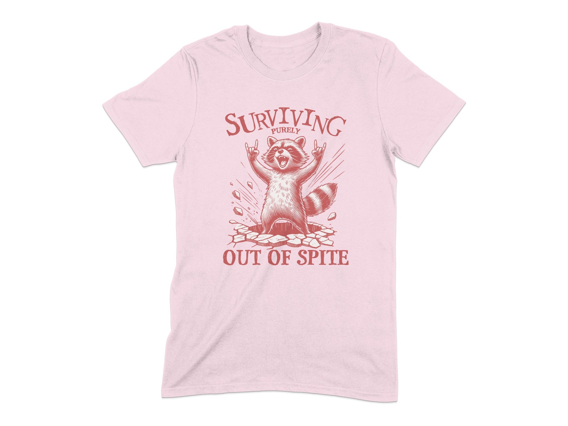 Surviving Purely Out Of Spite Design T-shirt product type