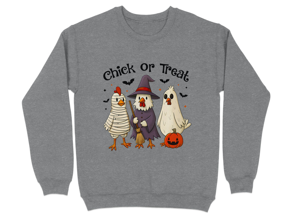 Halloween Chick or Treat Graphic Sweatshirt product