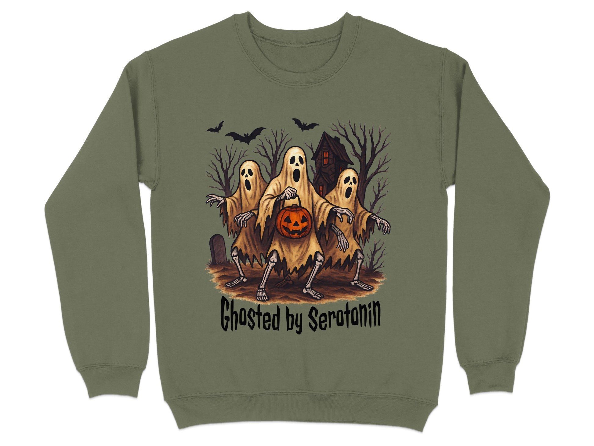Ghosted by Serotonin Design Sweatshirt Product