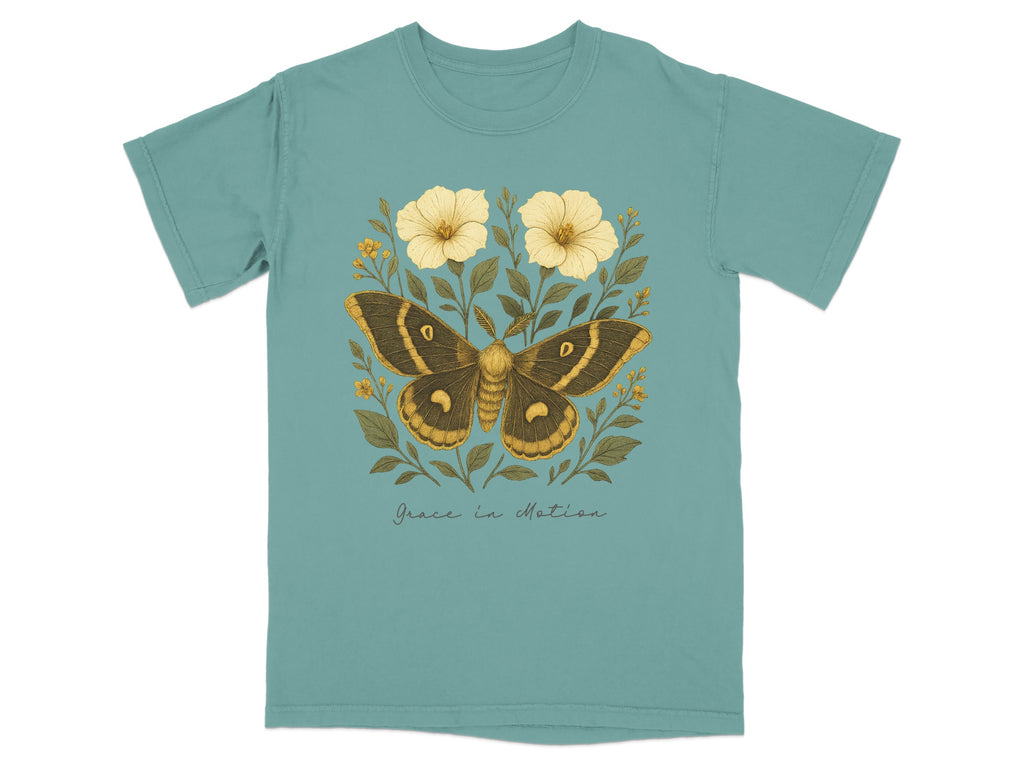 Grace in Motion Botanical Butterfly T-shirt product