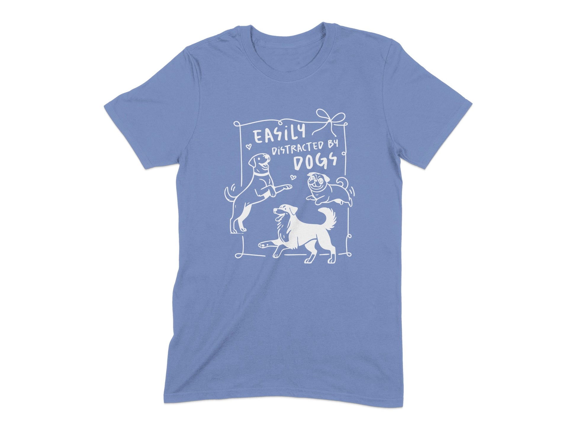 Easily Distracted By Dogs Graphic T-Shirt product