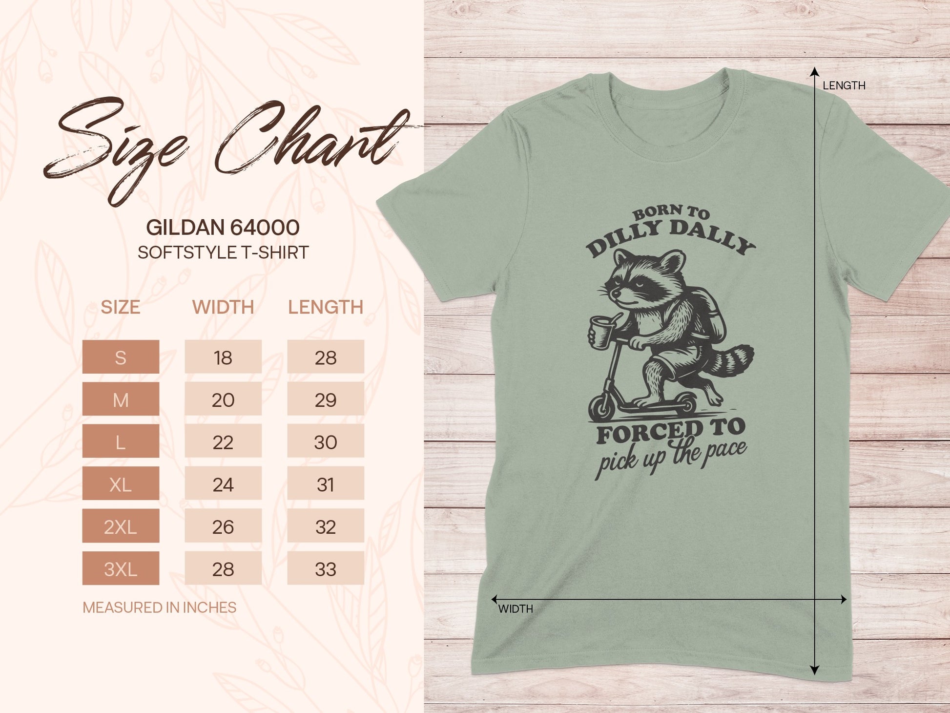 Born to Dilly Dally Forced to Pick up the Pace t-shirt