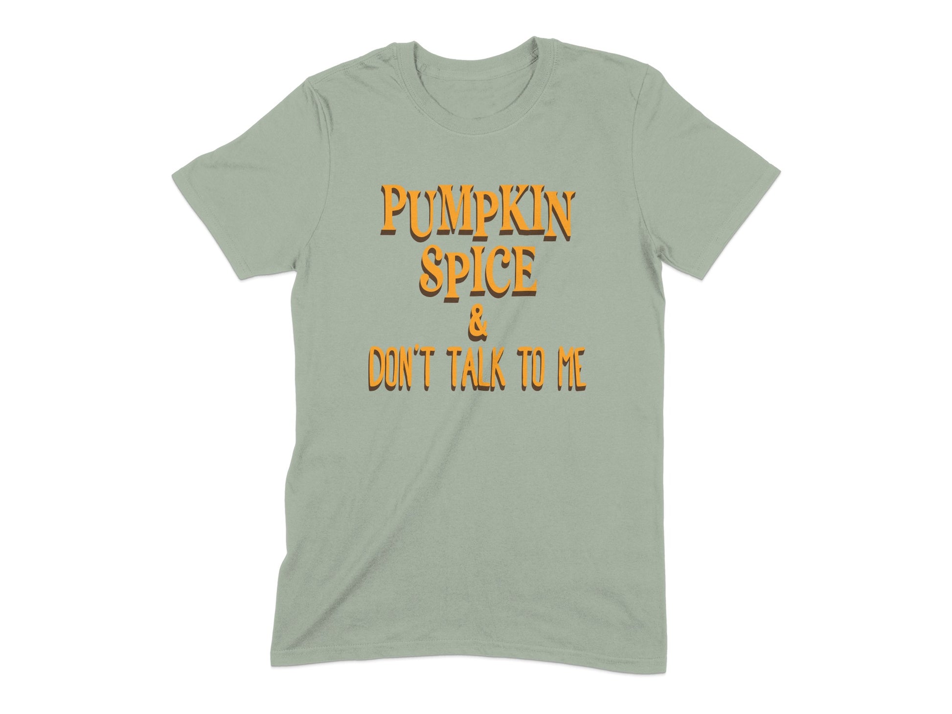 Pumpkin Spice Don't Talk To Me T-Shirt product type