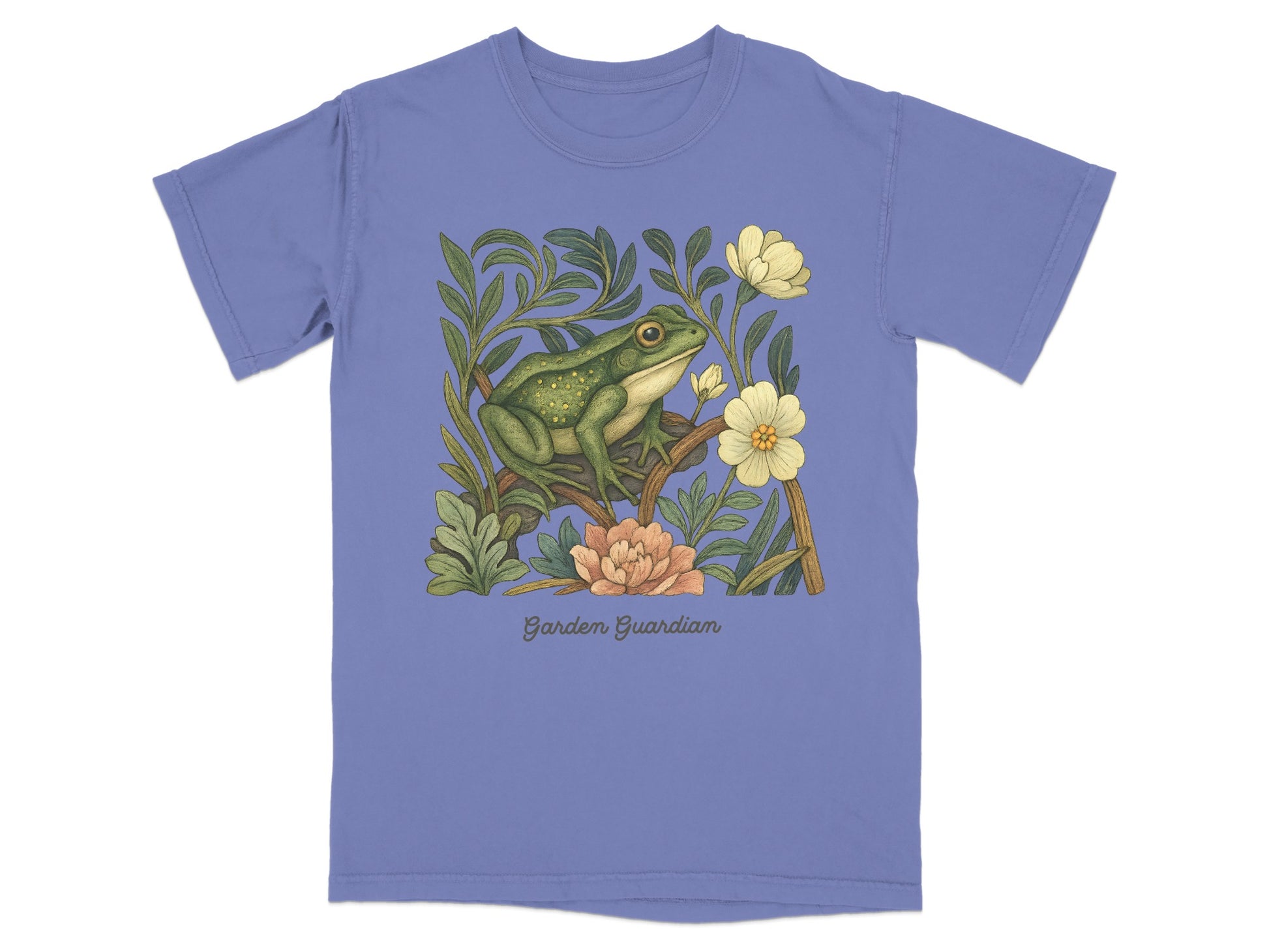 Garden Guardian with Frog Design T-shirt product
