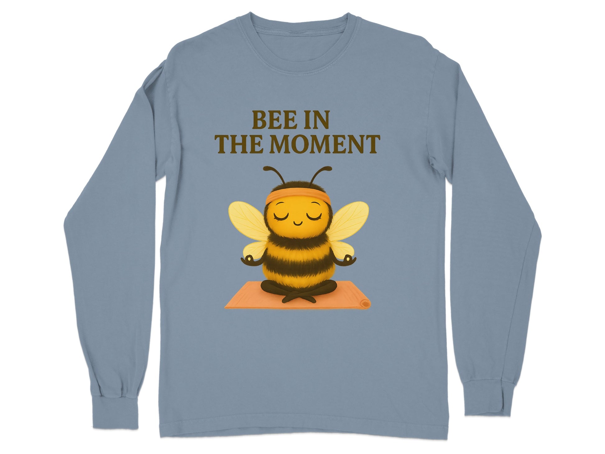 Bee In The Moment Meditating Bee Long Sleeve product