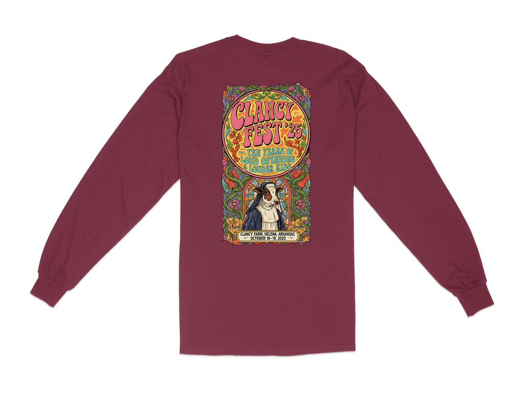 Clancy Fest '23 Vibrant Artistic Long Sleeve Shirt product