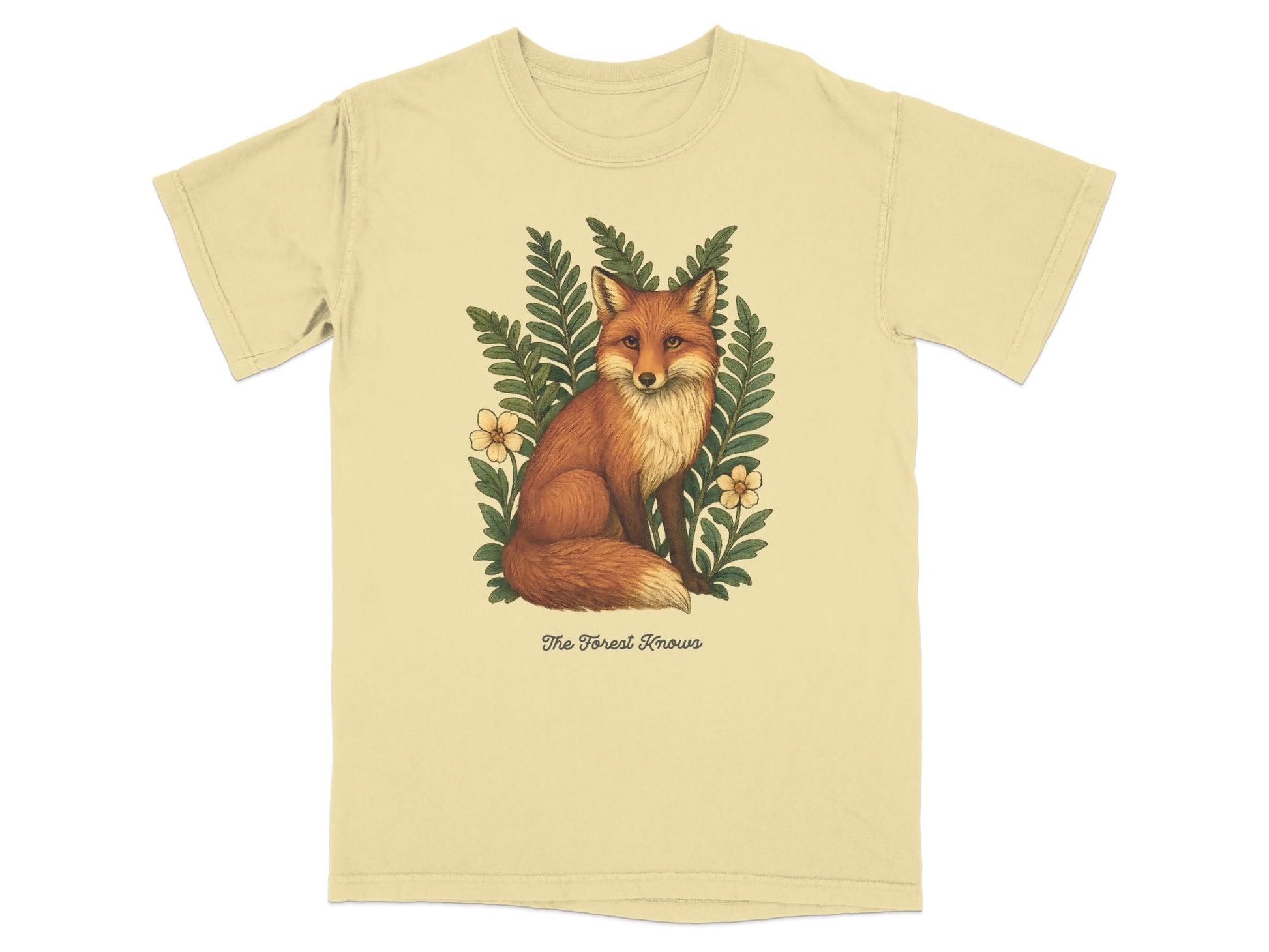 The Forest Knows Fox Graphic Tee product type
