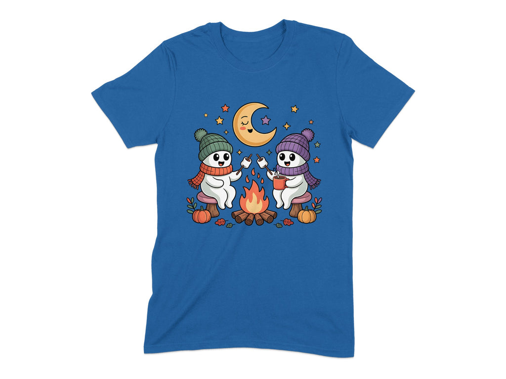 Ghosts at Campfire with Moon and Stars product type