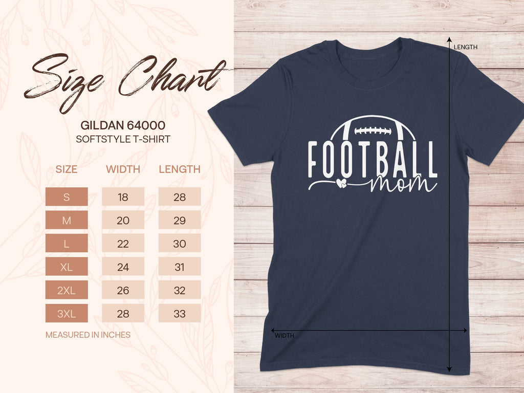 Football Mom Softstyle T-Shirt product