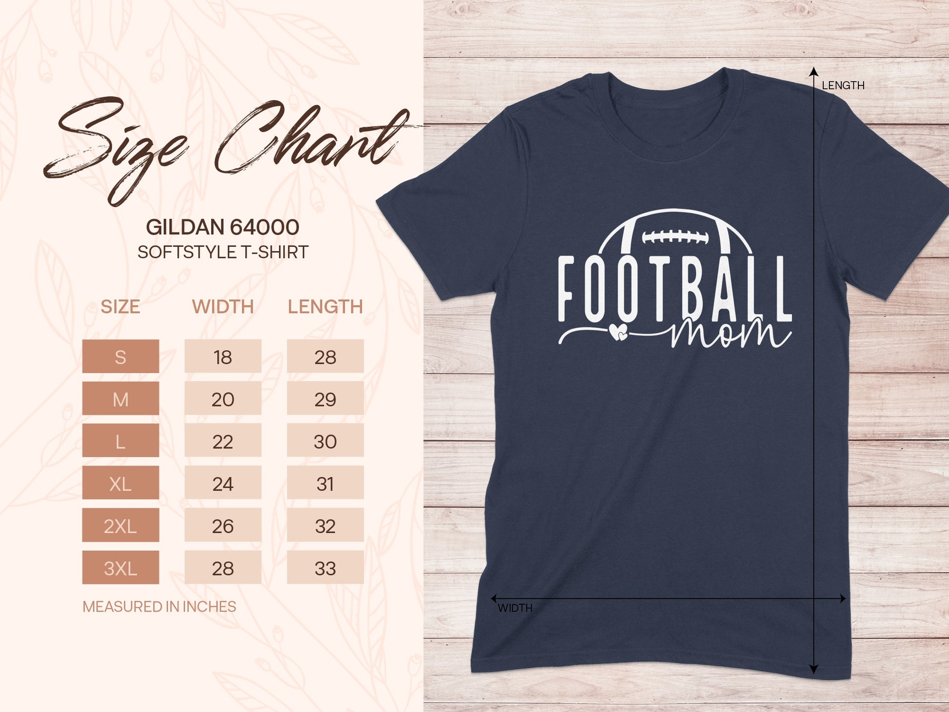 Football Mom Softstyle T-Shirt product