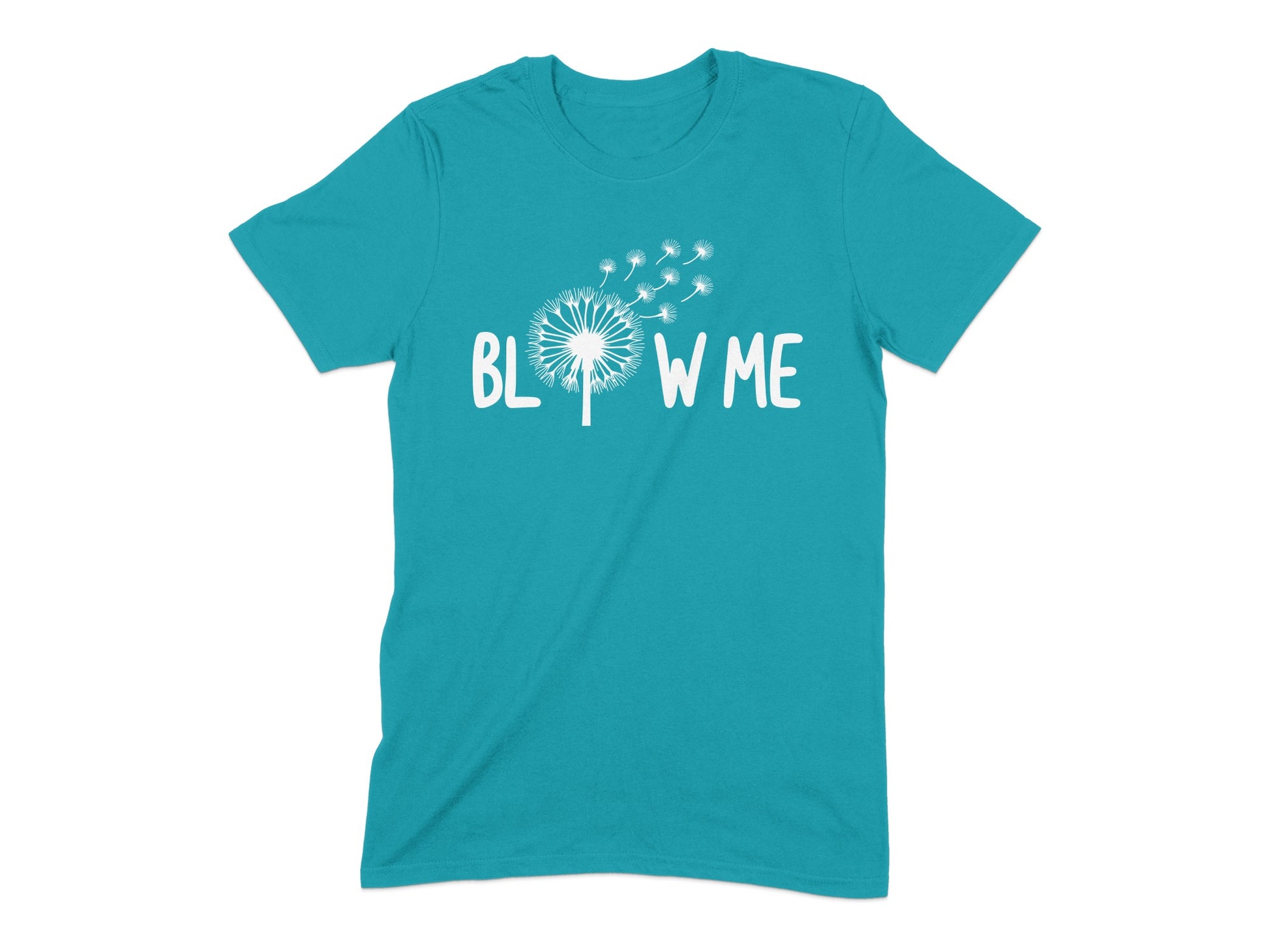 Fun Dandelion Graphic Blow Me T-Shirt Casual Wear product type
