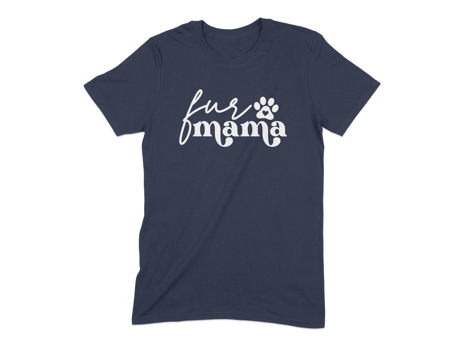 Fur Mama Paw Print Graphic Women's T-shirt product