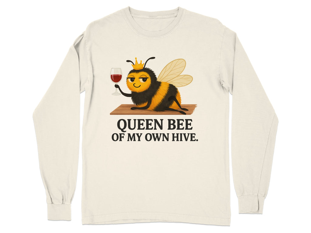 Queen Bee of My Own Hive Long Sleeve Shirt product type