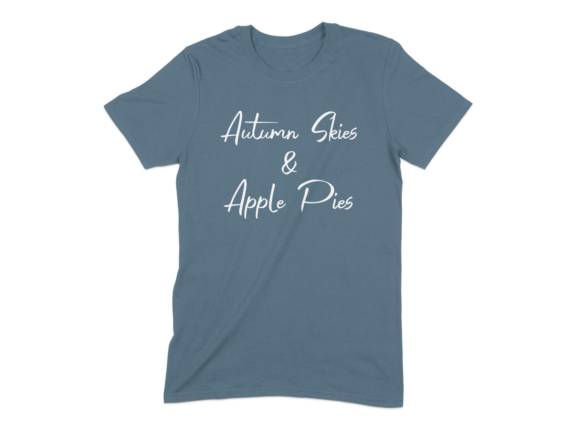 Autumn Skies Apple Pies Graphic Tee Shirt product type