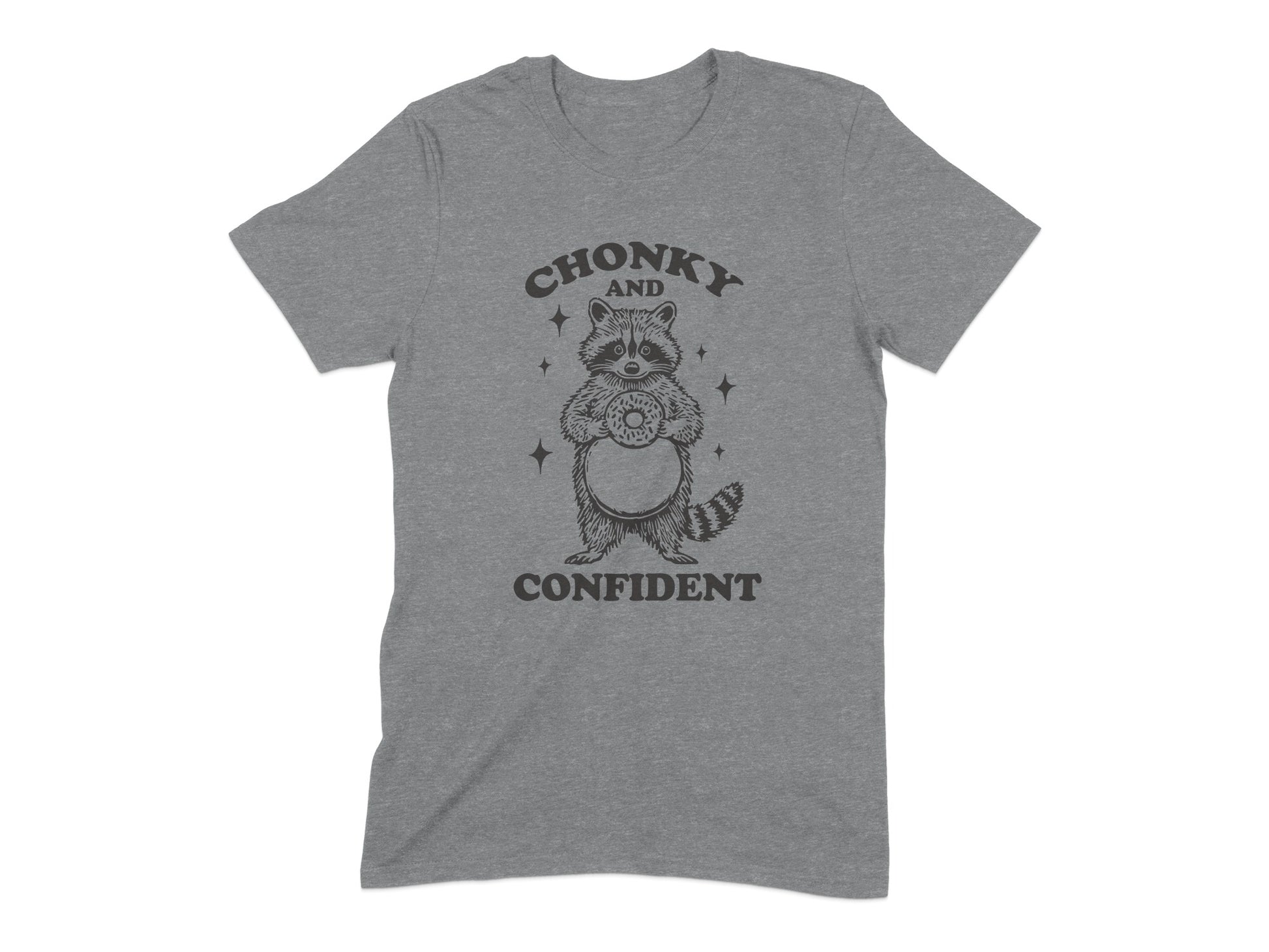 Chonky and Confident Humorous Graphic Tee product type