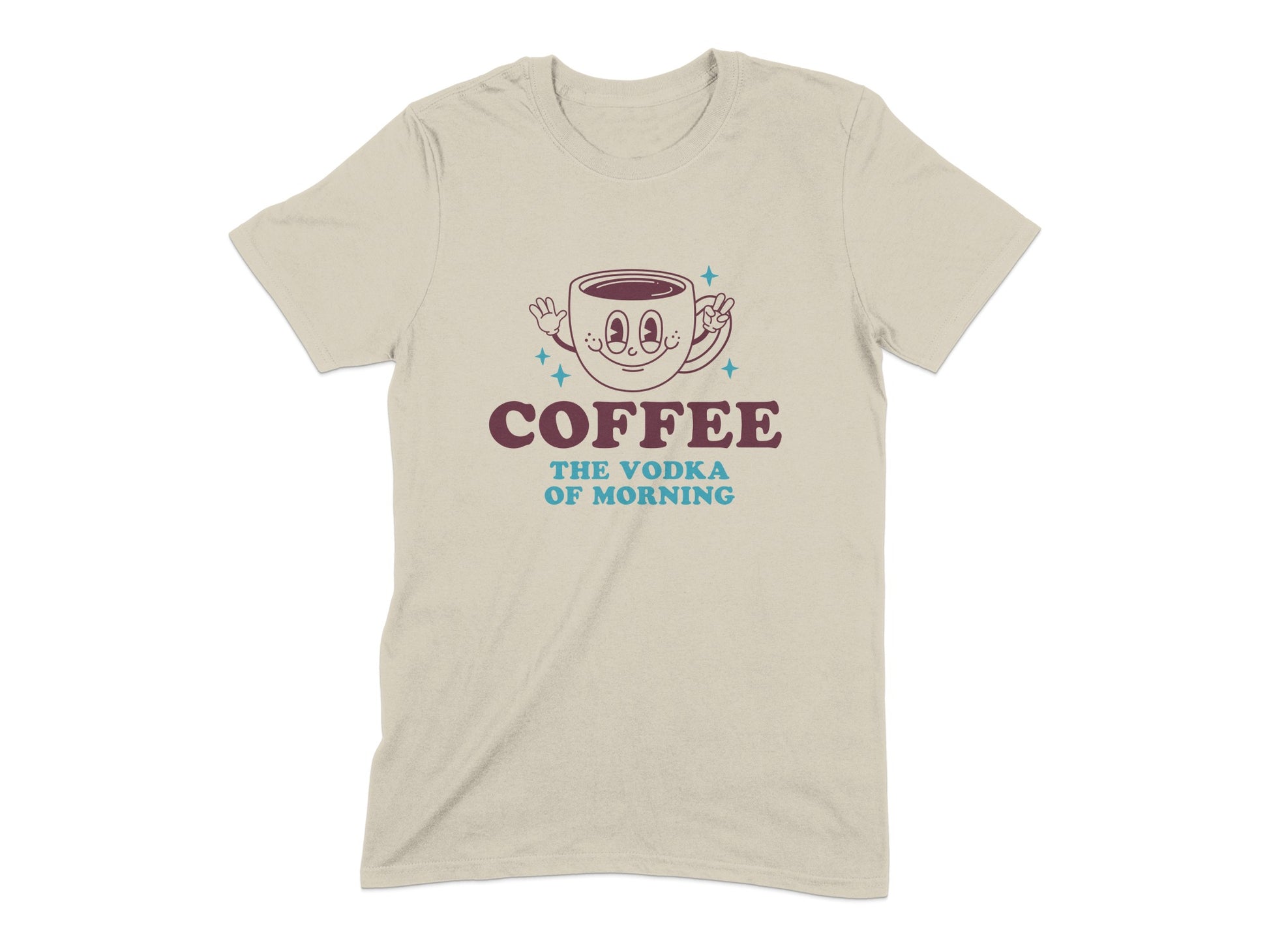 Coffee The Vodka of Morning Graphic T-shirt product