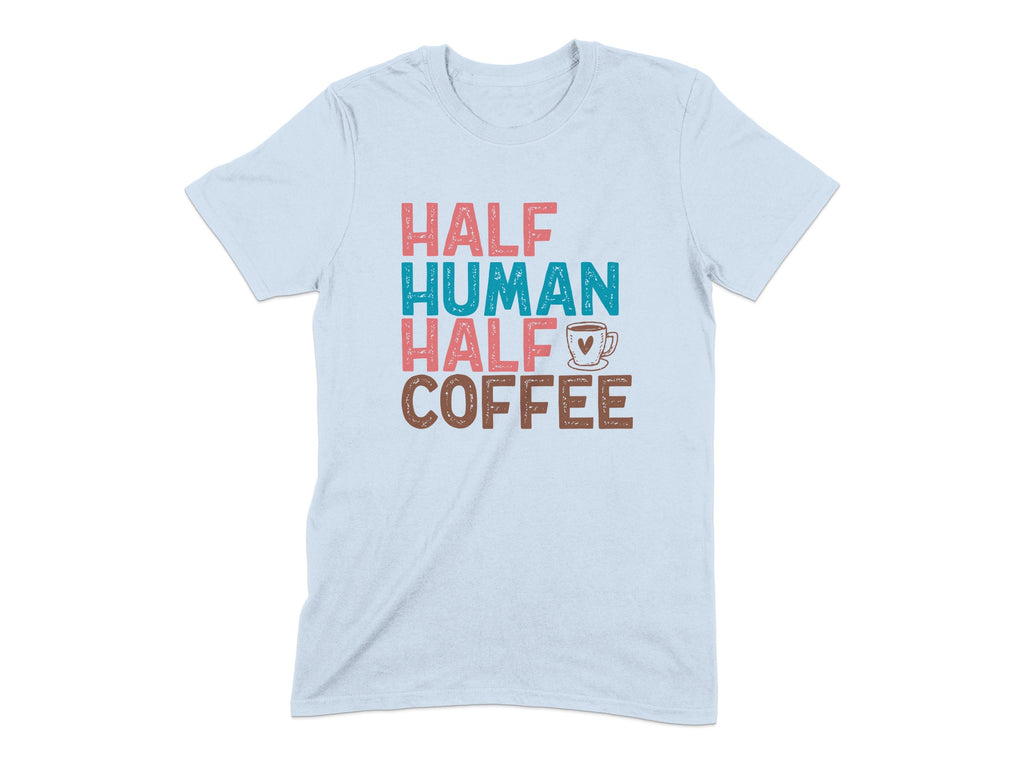 Half Human Half Coffee Graphic T-Shirt product type
