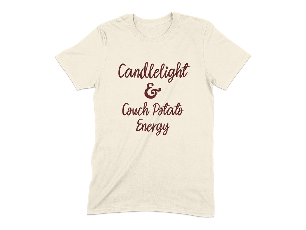Candlelight Couch Potato Energy Graphic Tee product